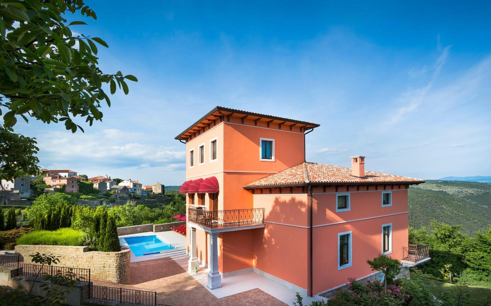 Palazzo Angelica B&B Adults Only Oprtalj Dış mekan fotoğraf