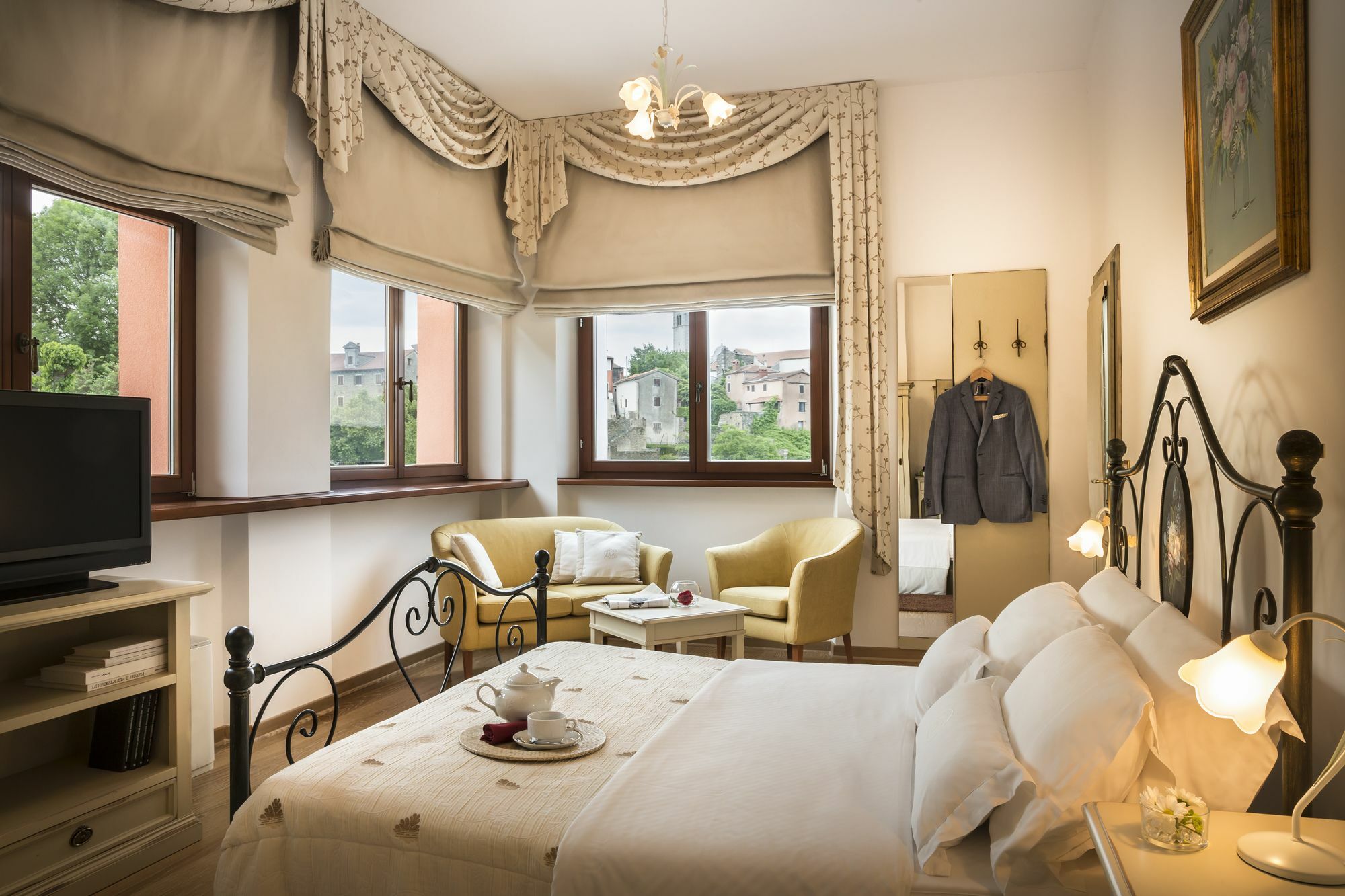 Palazzo Angelica B&B Adults Only Oprtalj Dış mekan fotoğraf